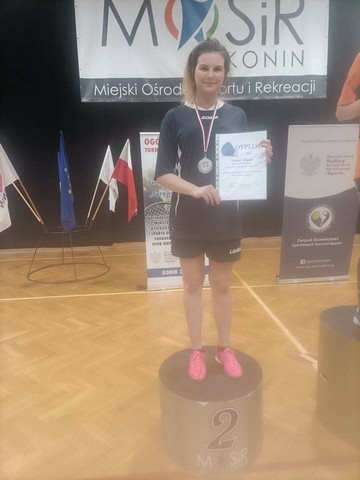 Mistrzostwa Polski w  Badmintonie  Związku Stowarzyszeń Sportowych „Sprawni Razem” – Konin, 22-24.10.2021r.