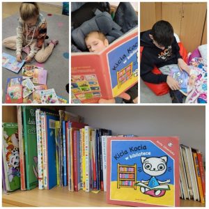 KICIA KOCIA W BIBLIOTECE KICIA KOCIA W BIBLIOTECE
