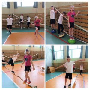 WYZWANIE SENSORYCZNE – RÓWNOWAGA